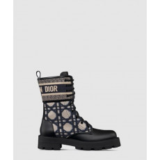 디올 D-MAJOR 트위드 부츠 KDI976