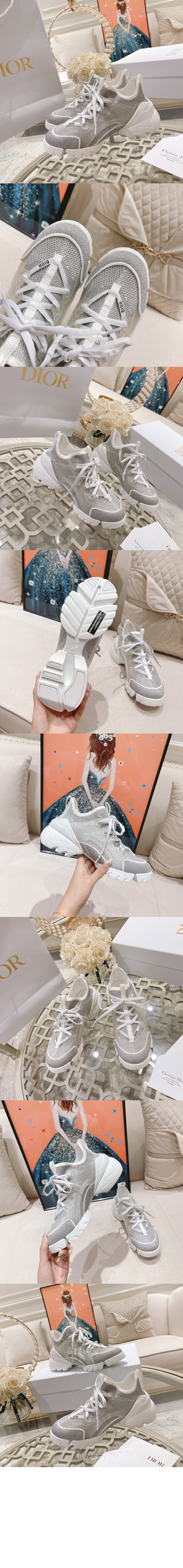 디올 D-CONNECT 스니커즈 KCK36