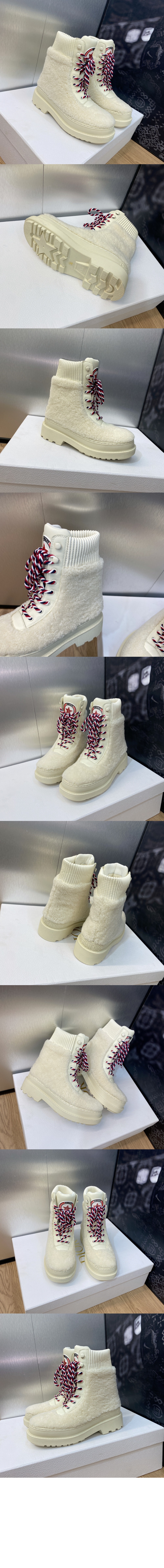 디올 D-Hike 앵클 부츠 KDI81