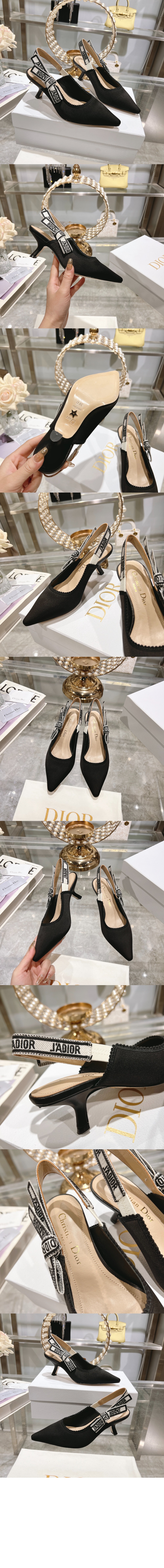 디올 Slingback 펌프스 KCP91