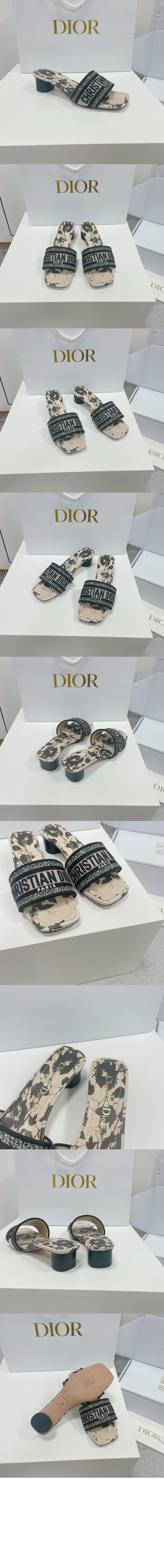 디올 Dway 뮬 힐 KCQ90