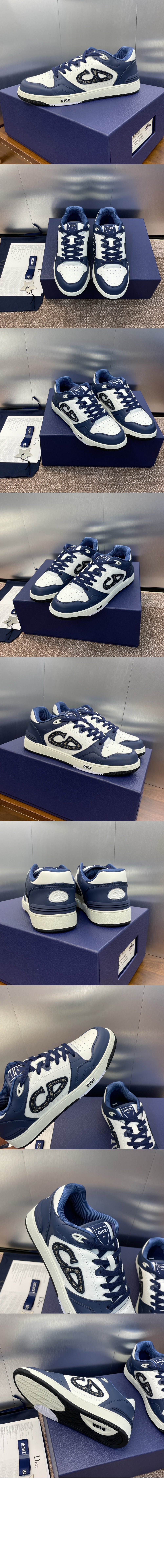 디올 B57 로우탑 스니커즈 3SN31