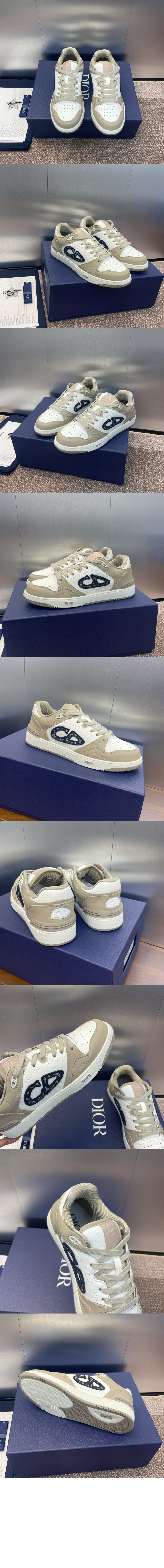 디올 B57 로우탑 스니커즈 3SN31