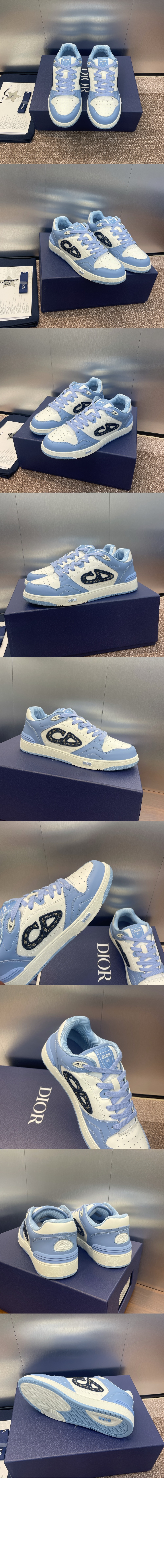 디올 B57 로우탑 스니커즈 3SN31