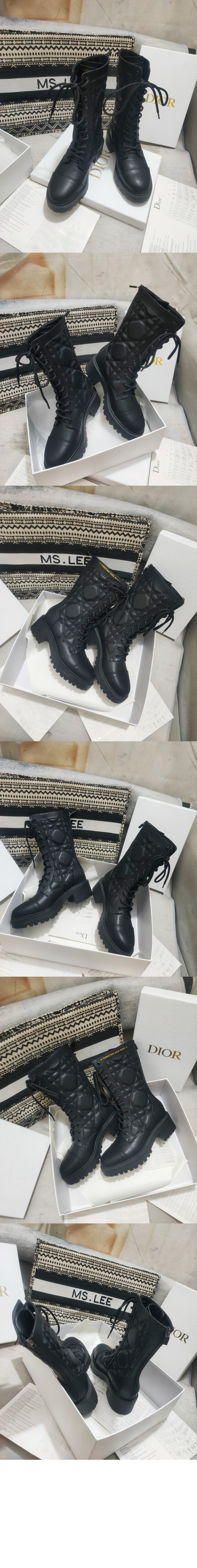 디올 D-Unit앵클 부츠 KCI99