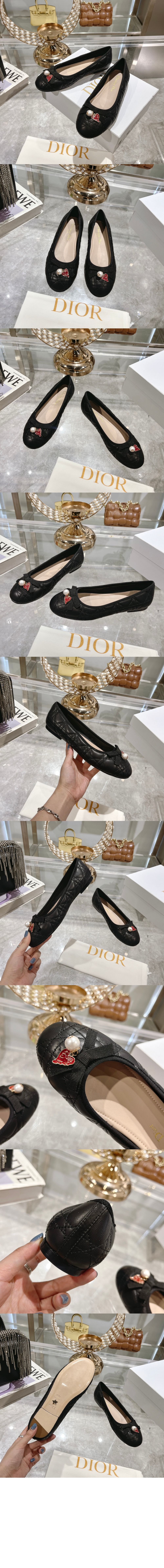 디올 Ballet 플랫 KDB91