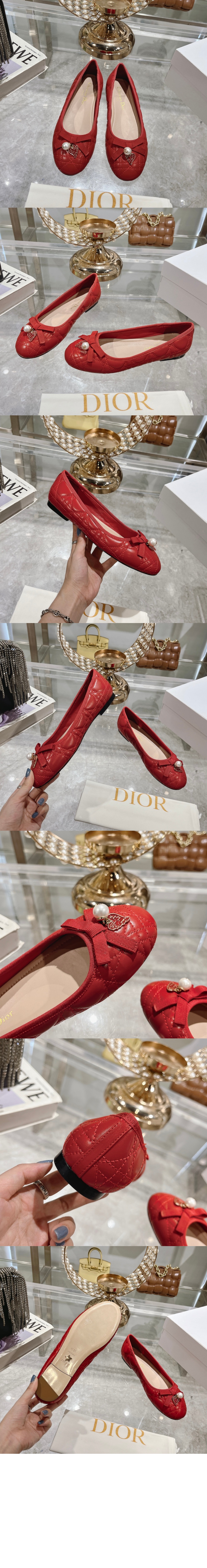 디올 Ballet 플랫 KDB91