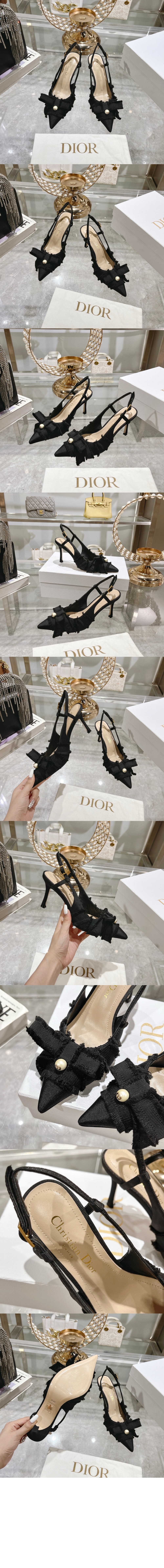 디올 슬링백 펌프스 KDV22