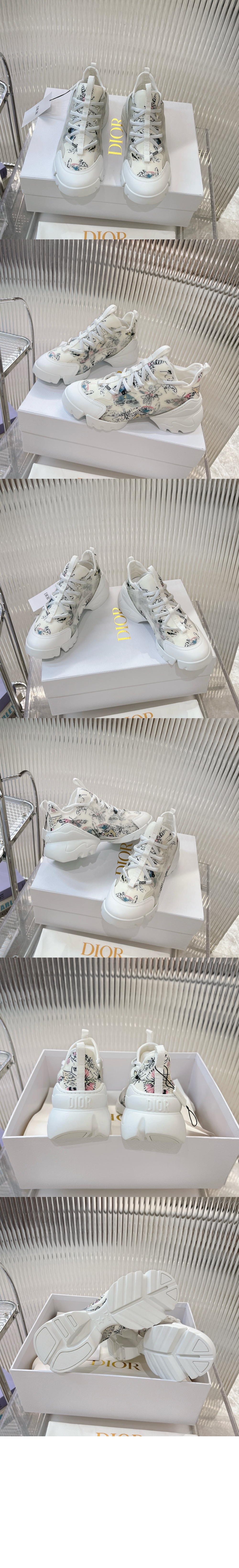 디올 D-Connect 스니커즈 KCK26