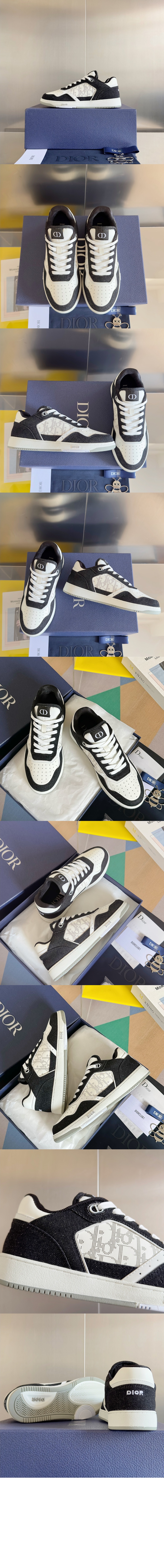 디올 B27 로우탑 스니커즈 3SN27