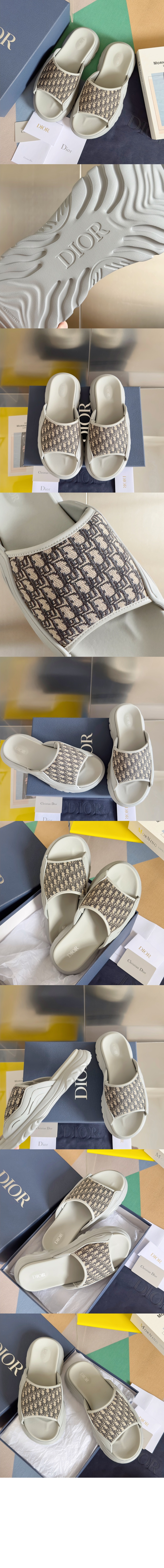 디올 슬리퍼 3SA13