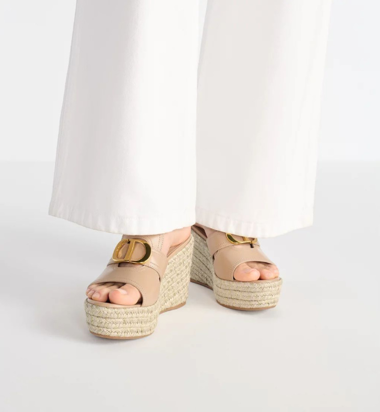 디올 웨지 힐 뮬 컴펜세 KCO063CFY_S24T