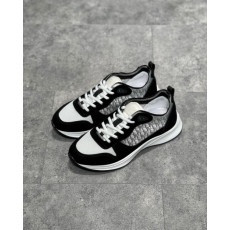 디올 B25 러너 스니커즈 - 블랙