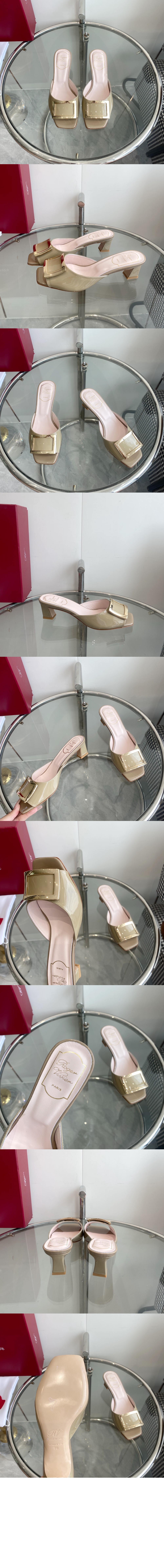 로저비비에 트럼펫 뮬 7483