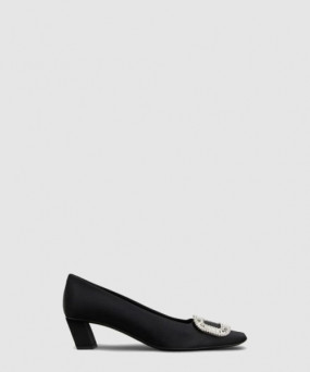 로저비비에 새틴 벨 비비에 펌프스 0060