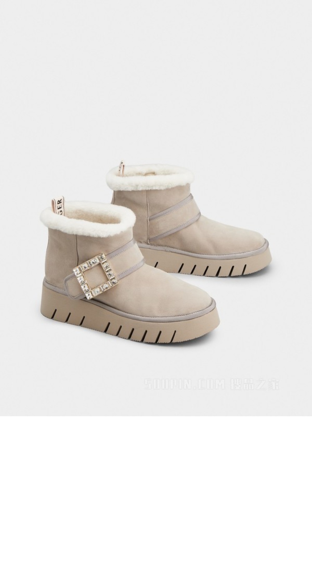 로저비비에 페이턴트 가죽 앵클 부츠 7163