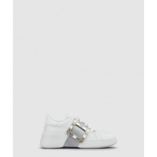 로저비비에 비브 스케이트 글리터 스트라스 버클 스니커즈 5423