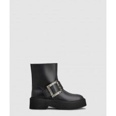 로저비비에 비브 레인저스 바이커 부티 7403