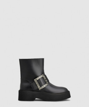 로저비비에 비브 레인저스 바이커 부티 7403