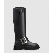 로저비비에 비브 레인저스 바이커 부츠 7403