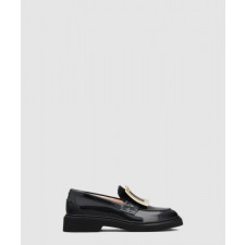 로저비비에 비브 레인저스 메탈 버클 로퍼 5482