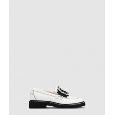 로저비비에 로퍼 레이스업 5483