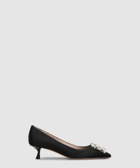 로저비비에 RV 부케 스트라스 버클 펌프스 5432