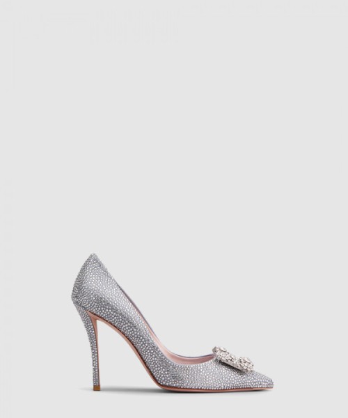 로저비비에 플라워 스트라스 펌프스 4192