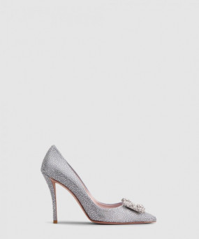 로저비비에 플라워 스트라스 펌프스 4192