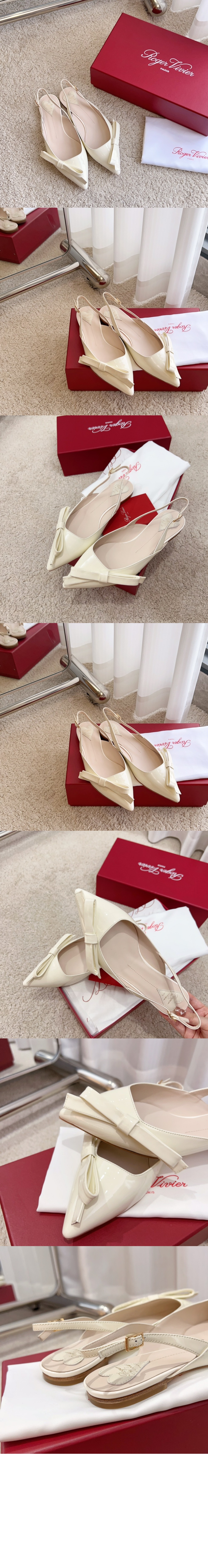 로저비비에 슬링백 발레리나 플랫 5023