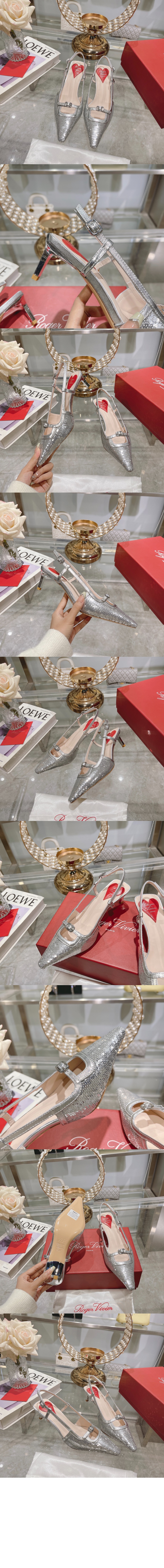 로저비비에 슬링백 펌프스 7228