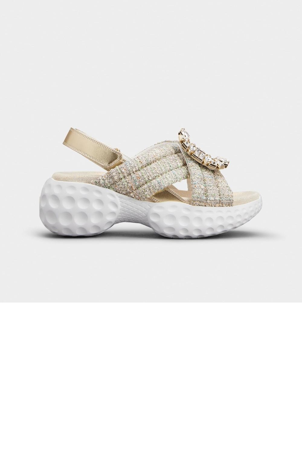 로저비비에 비브 런 라이트 스트라스 샌들 6673