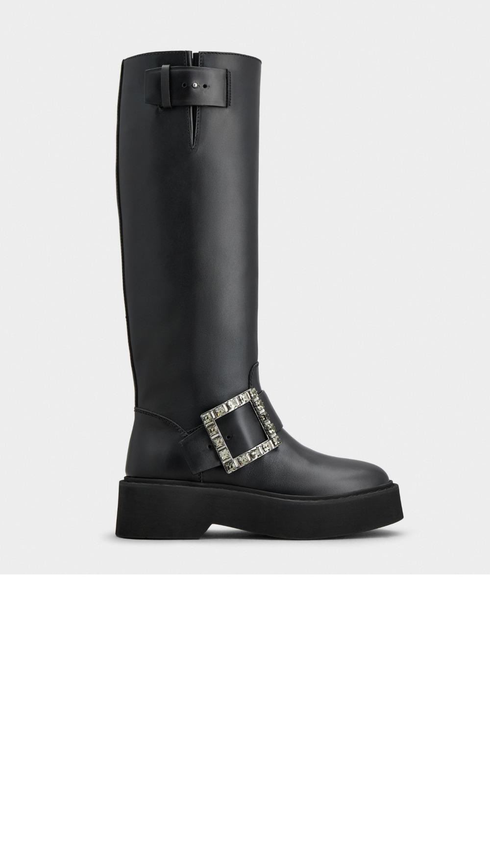 로저비비에 비브 레인저스 바이커 부츠 7403