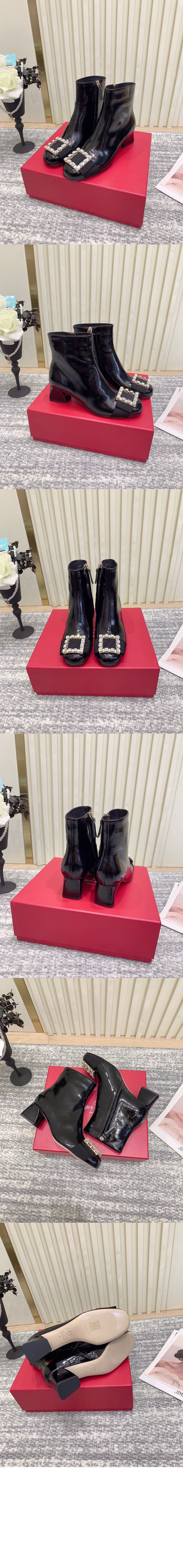 로저비비에 가죽의 부츠 5194