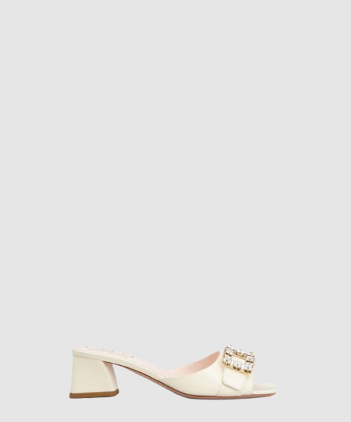 로저비비에 스트라스 버클 뮬 5363