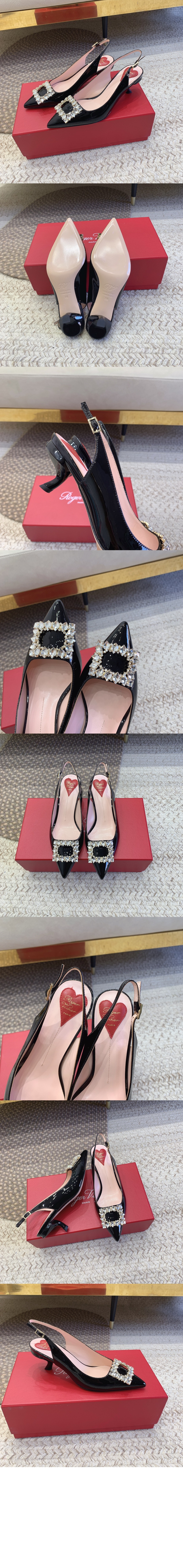 로저비비에 펌프스 힐 6383