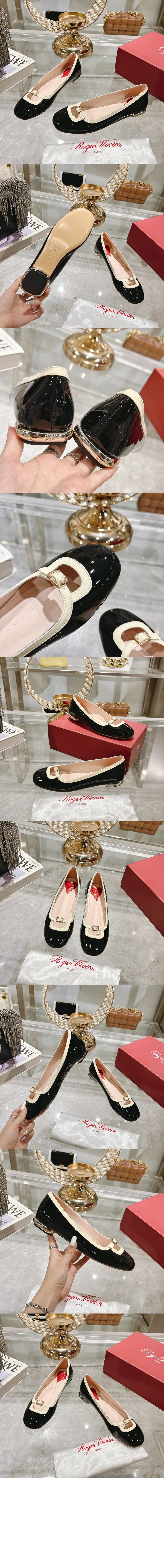 로저비비에 플랫 발레리나 2406