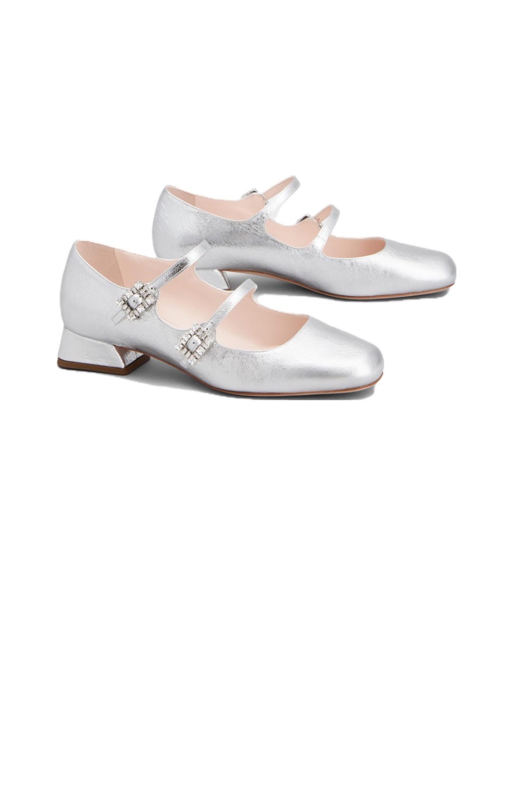 로저비비에 플랫 발레리나 뮬 5403