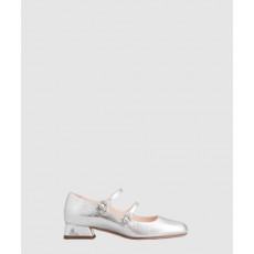 로저비비에 플랫 발레리나 뮬 5403