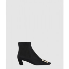 로저비비에 버클 앵클 부츠 0063