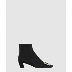 로저비비에 버클 앵클 부츠 0063