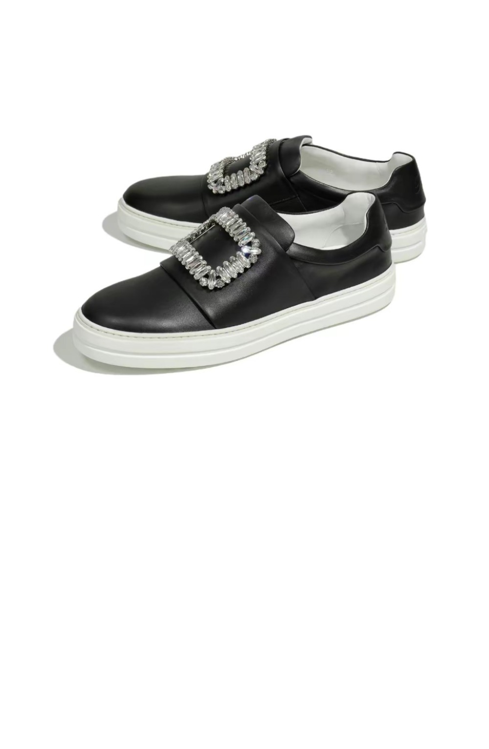 로저비비에 버클 레더 슬립온 4031