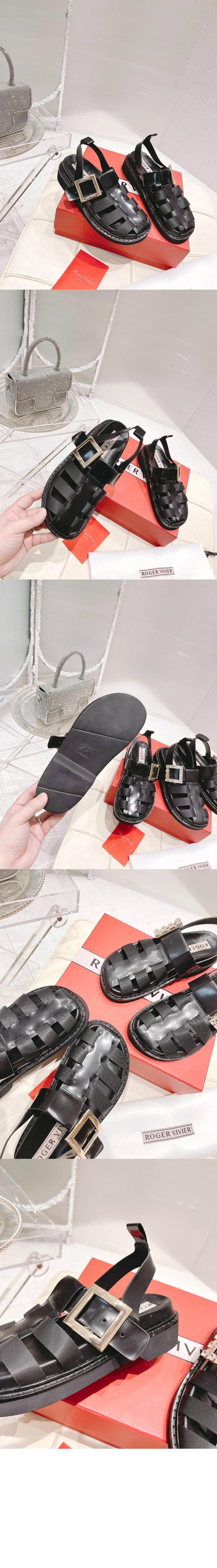 로저비비에 샌들 스트랩 6403