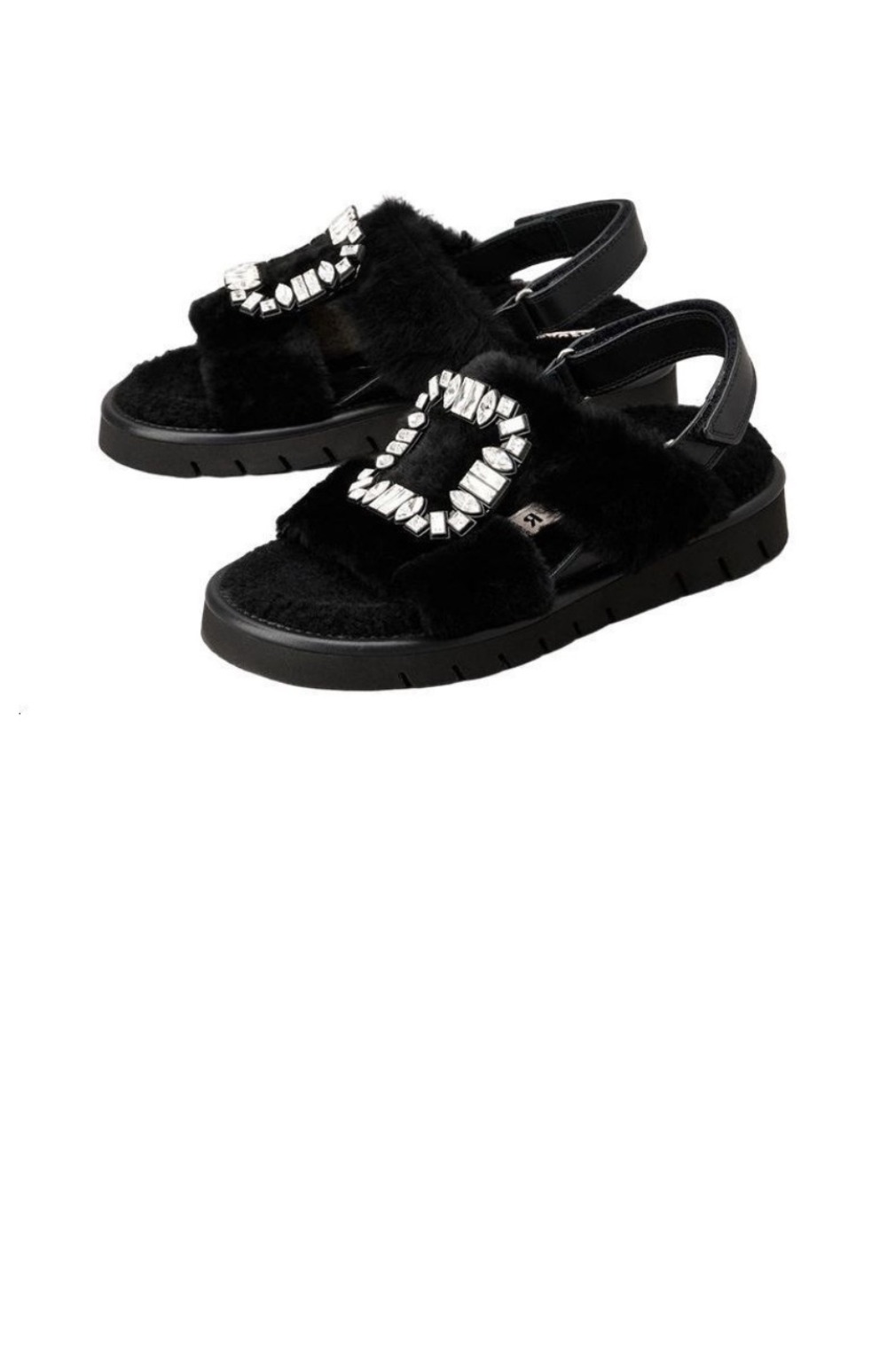 로저비비에 버클 샌들 6543