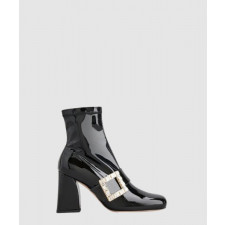 로저비비에 라이스톤 버클 앵클 부츠 5223