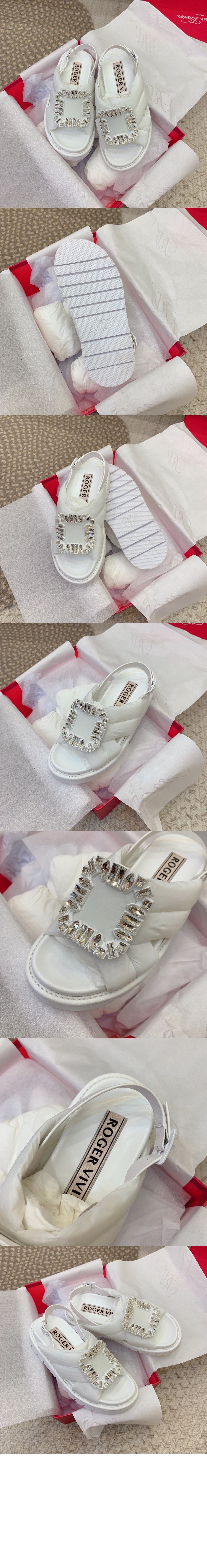 로저비비에 버클 샌들 6543