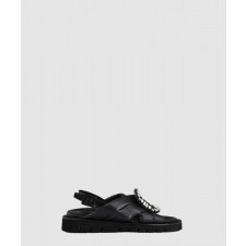 로저비비에 버클 샌들 6543