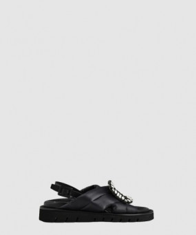 로저비비에 버클 샌들 6543