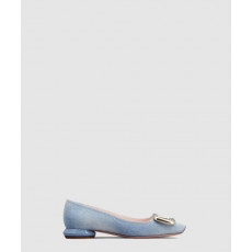 로저비비에 플랫 발레리나 뮬 6503