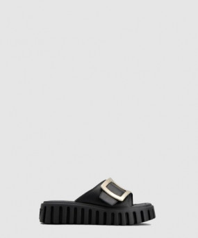 로저비비에 메탈 버클 뮬 7063